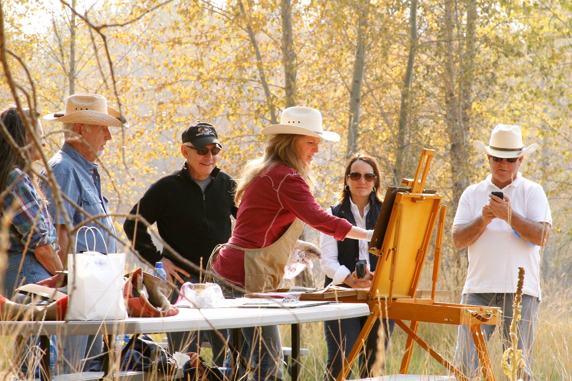 Triple Creek Ranch ARTISTWORKSHOP01 Carol Hagan