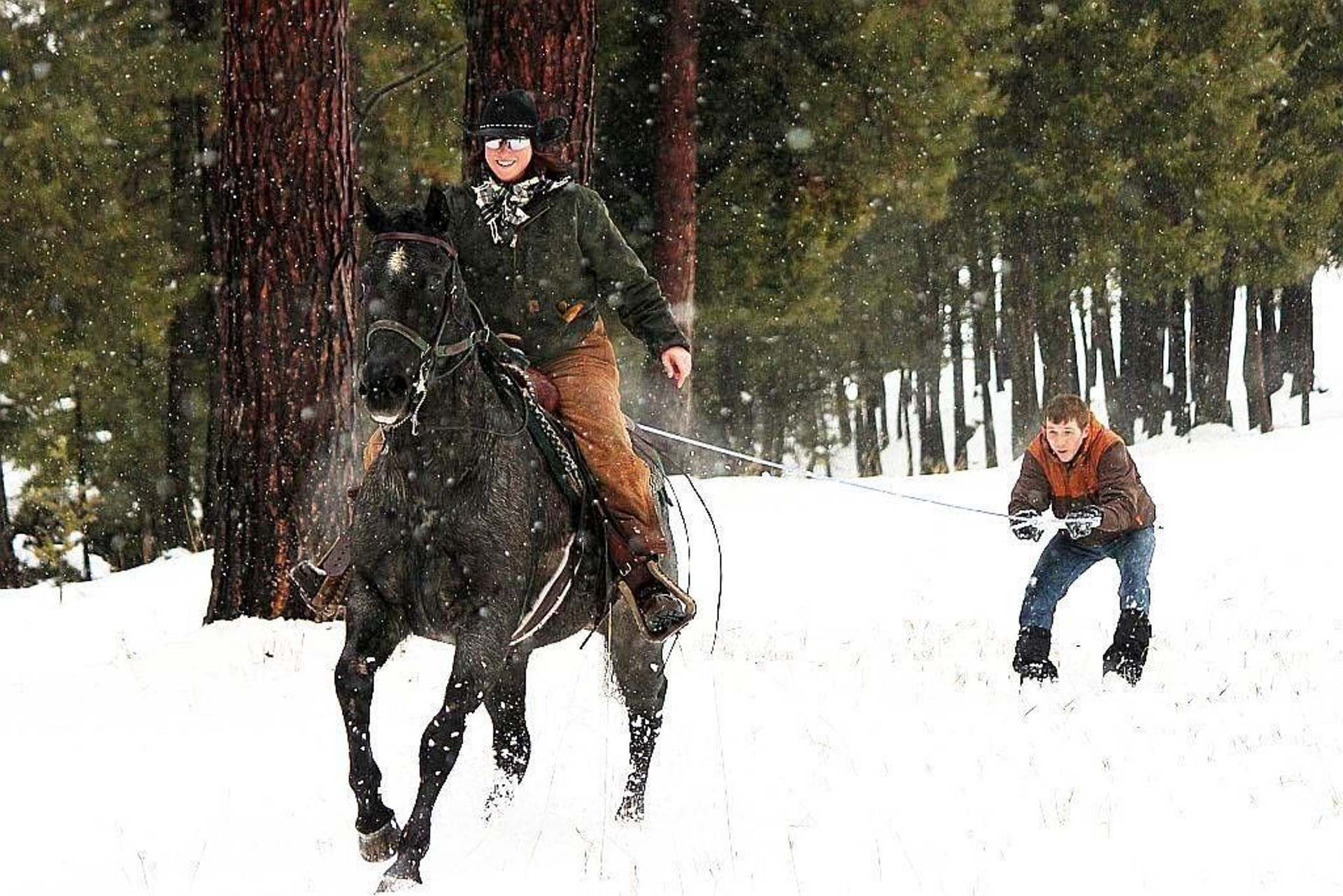 Triple Creek Ranch SKIJORING02