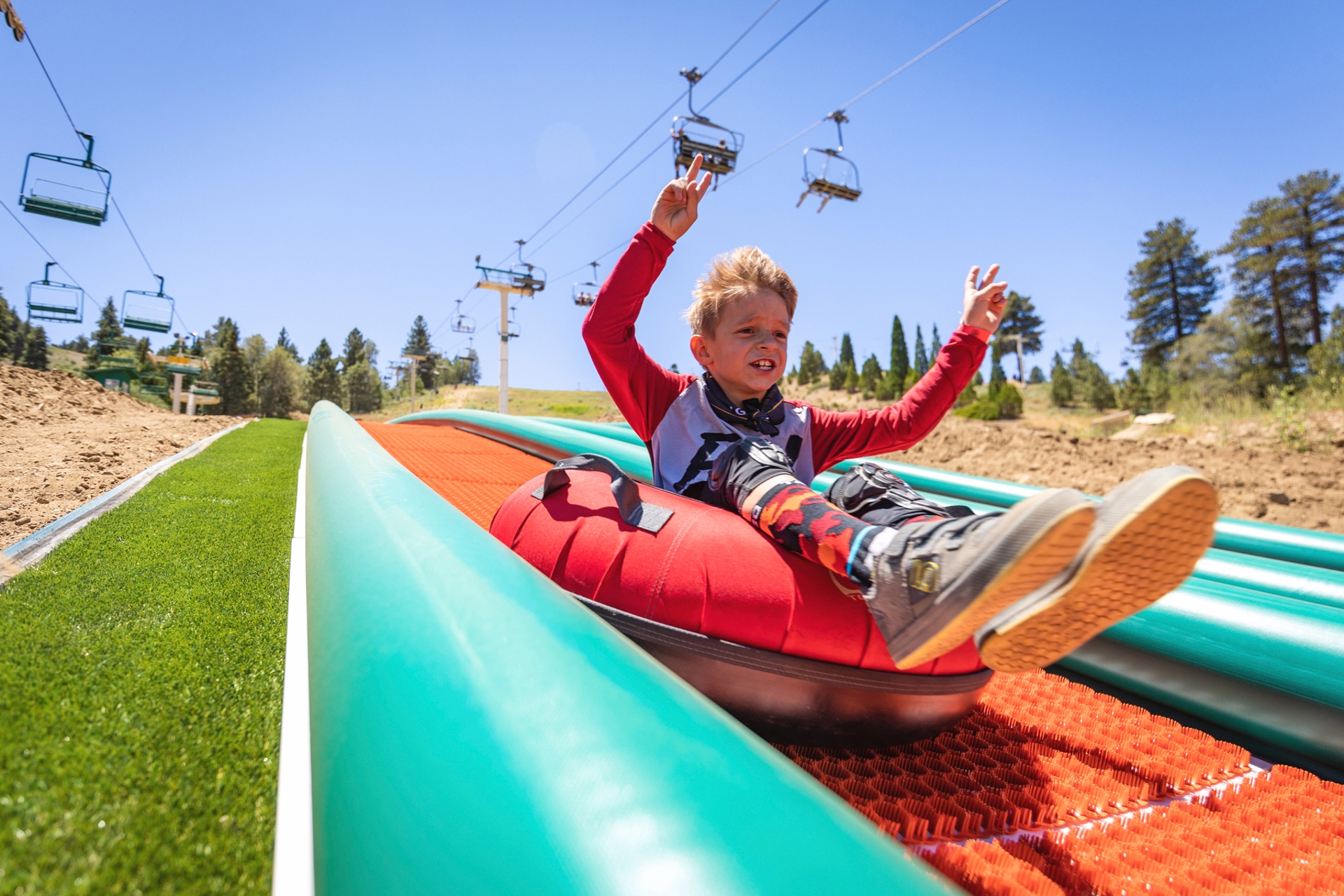 2019 Grizzly Ridge Tube Park Summer Mammoth Lakes CA Image by Mammoth Lakes credit Jared Meyer