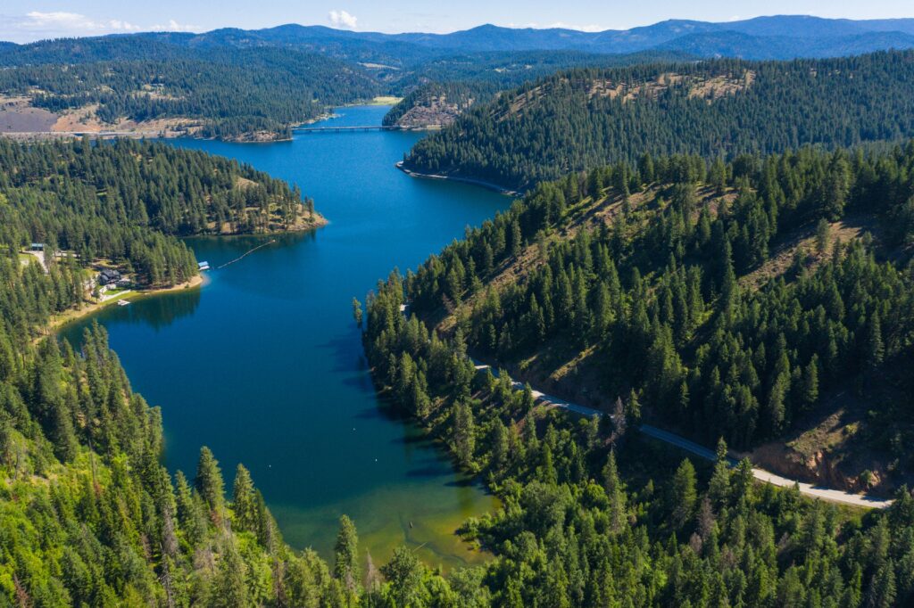 Lake Coeur dAlene Scenic Byway Idaho Image by Visit Idaho