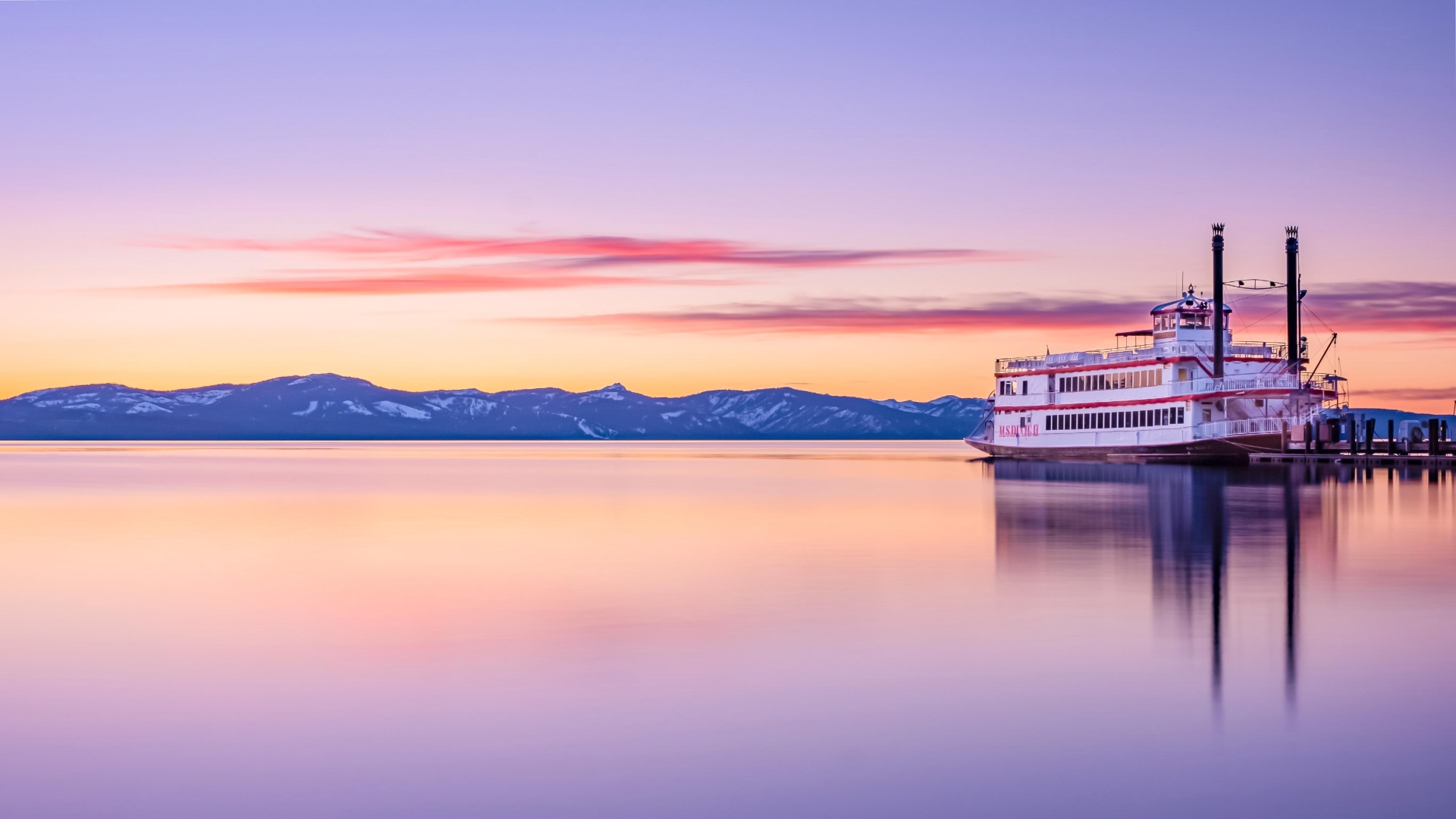 Lake Tahoe M.S. Dixie Sunset CA