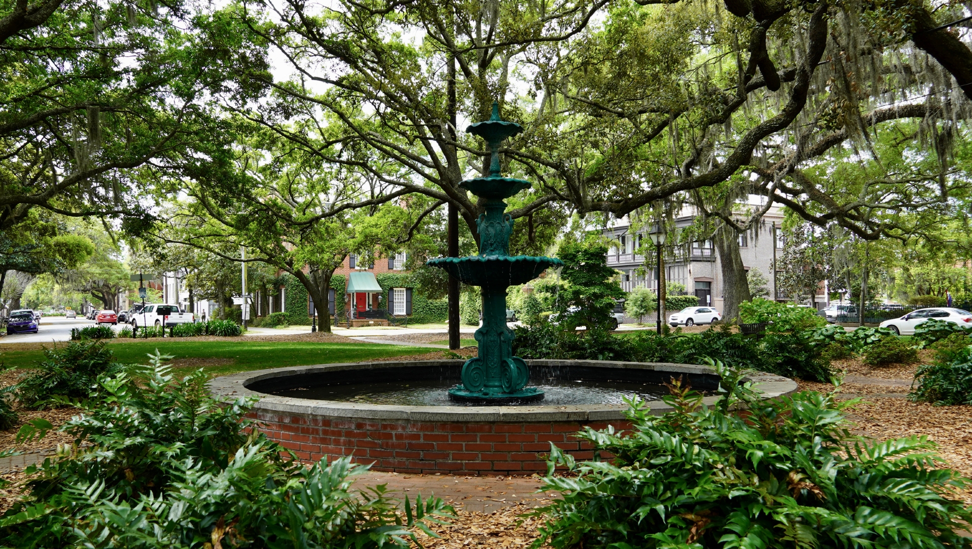 Lafayette Square Savannah GA Image by Stock 2149454850