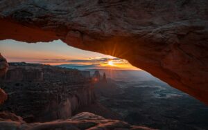 Mesa Arch Trail Moab Utah Image By omer salom unsplash e1768624988328