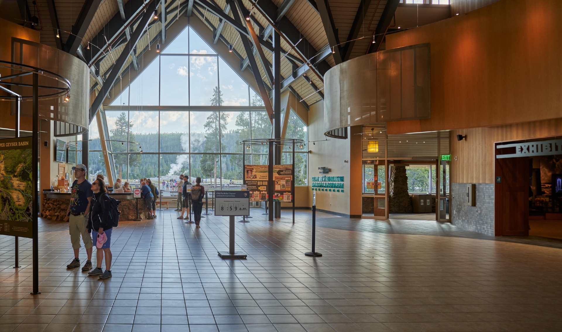 New Thought Travel Wyoming Yellowstone National Park Old Faithfull Visitors Education Centre WY Image By Wyoming Office of Tourism