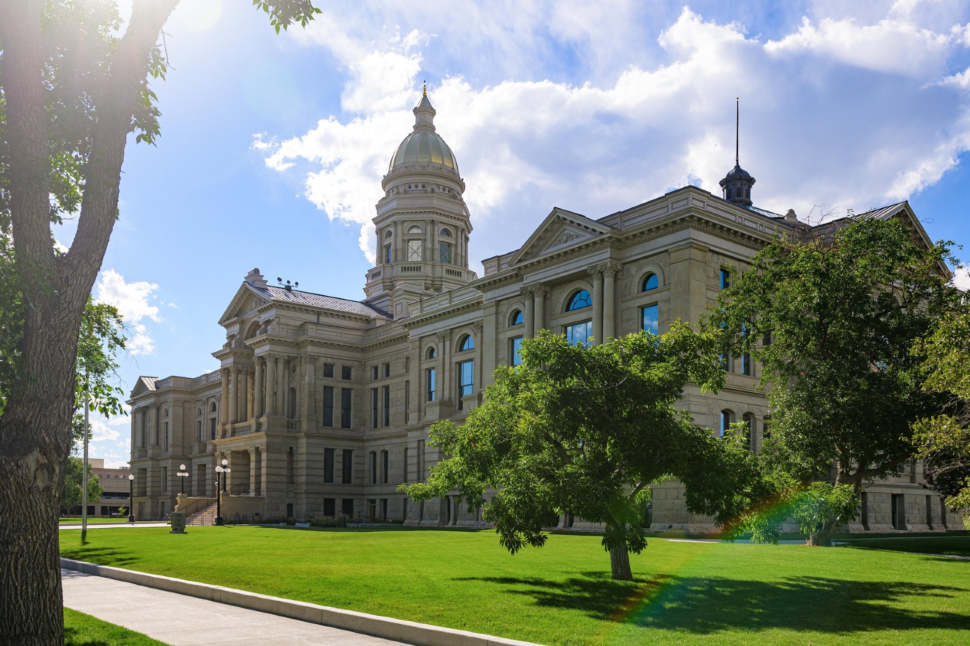 Wyoming State Capitol WY Image by Wyoming Office of Tourism KT15377 1