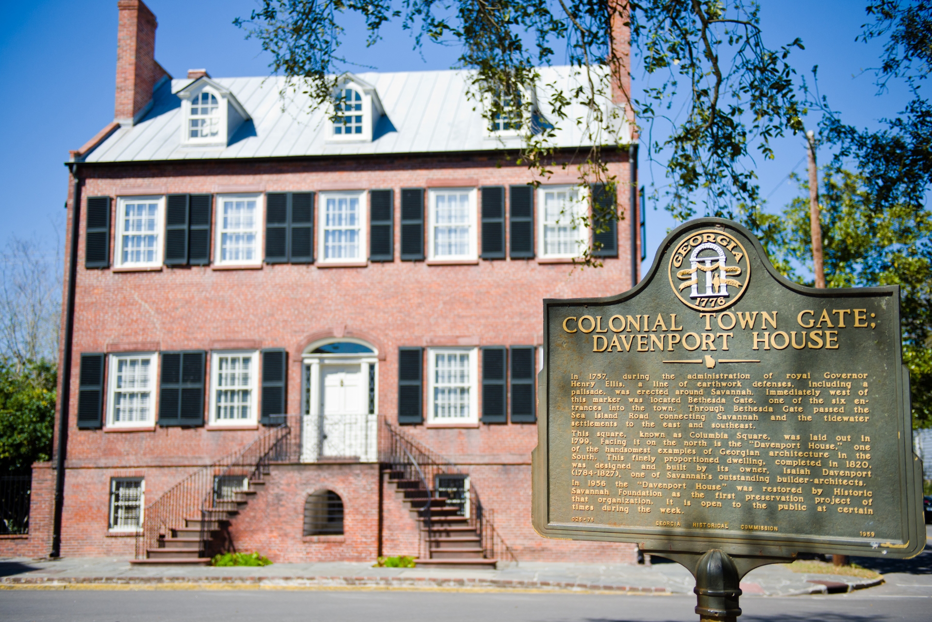 Popular Sights Buildings Davenport House Image by Visit Savannah