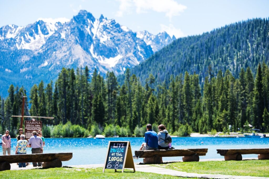Redfish lake lodge Redfish lake Stanley Image By Visit Idaho