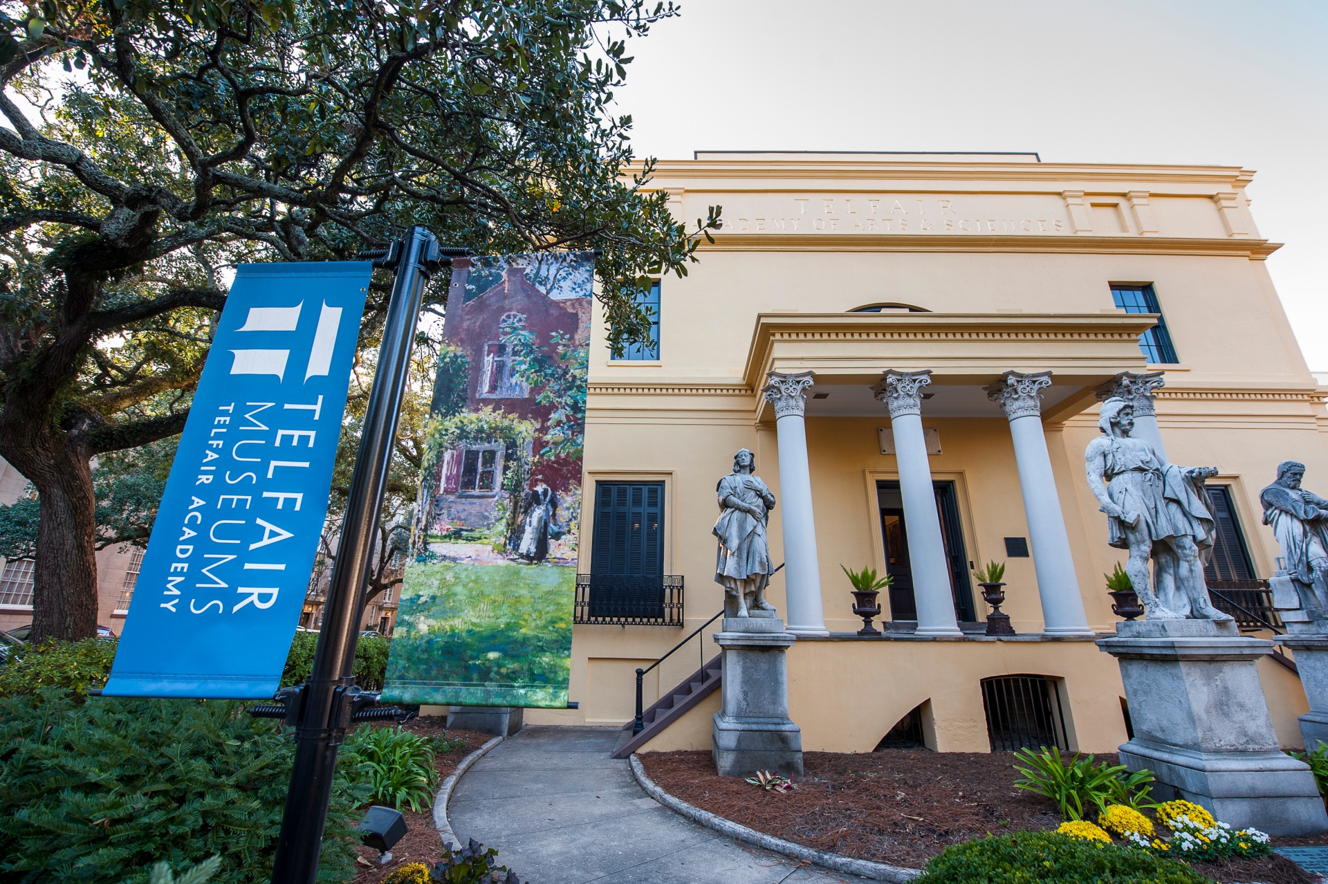 Telfair Museum Acadamy of Arts Sciences GA Image by geoffs photos Visit Savannah
