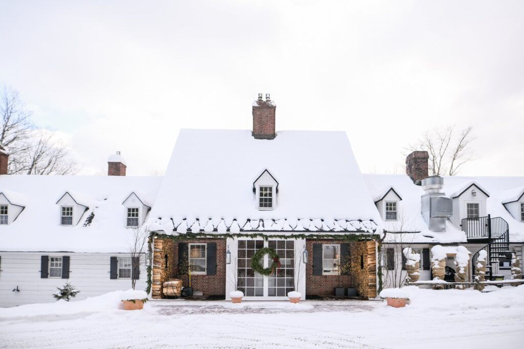 Edson Hill in Winter just out of Stowe Vermont Image By Discover New England