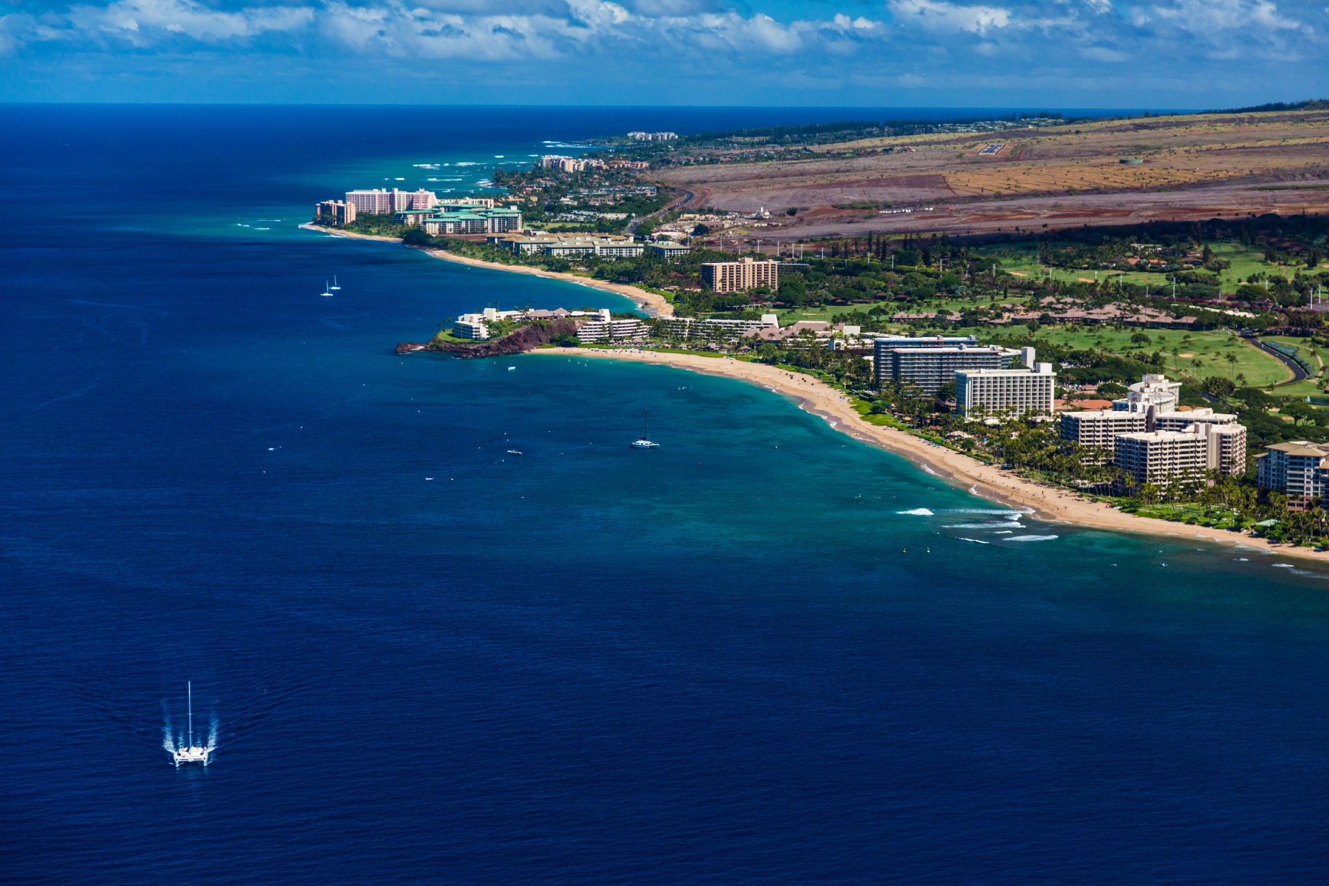Kaanapali Beach Maui Courtesy Hawaii Tourism Authority