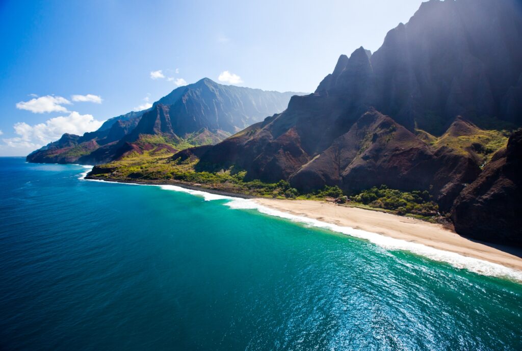 Northwest Kauai Napali coast HI Image By Hawaii Tourism Authority HTA Tor Johnson