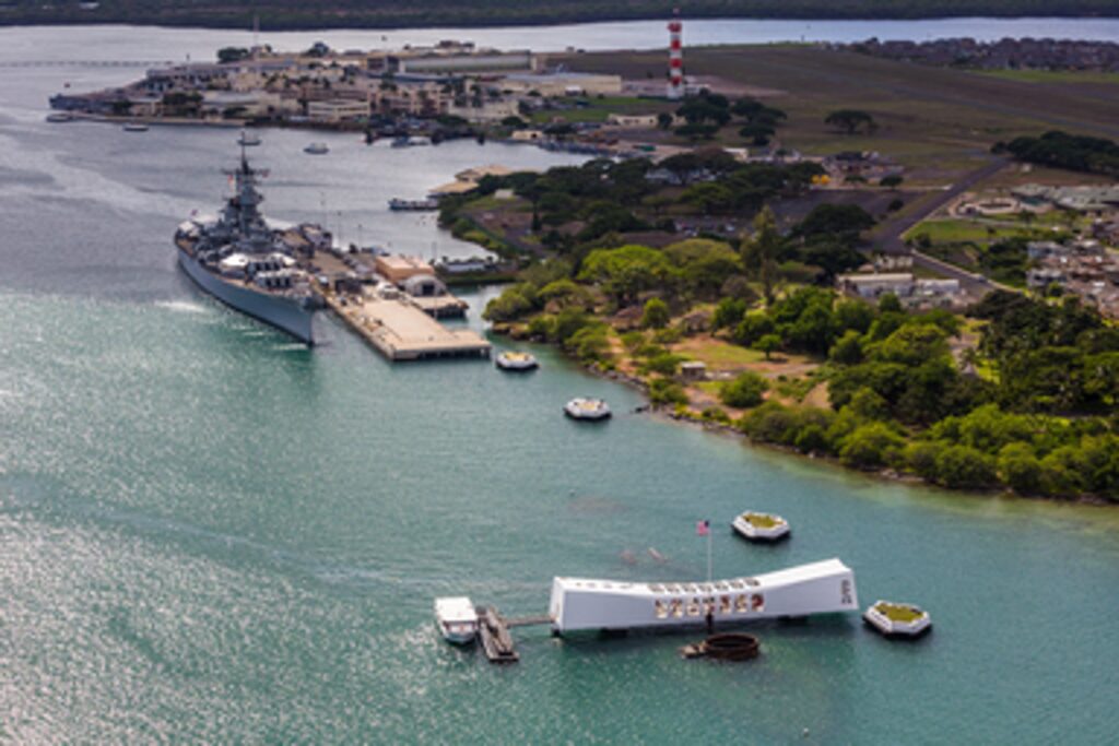 Pearl Harbor USS Arizona Memorial Image By Hawaii Tourism Authority
