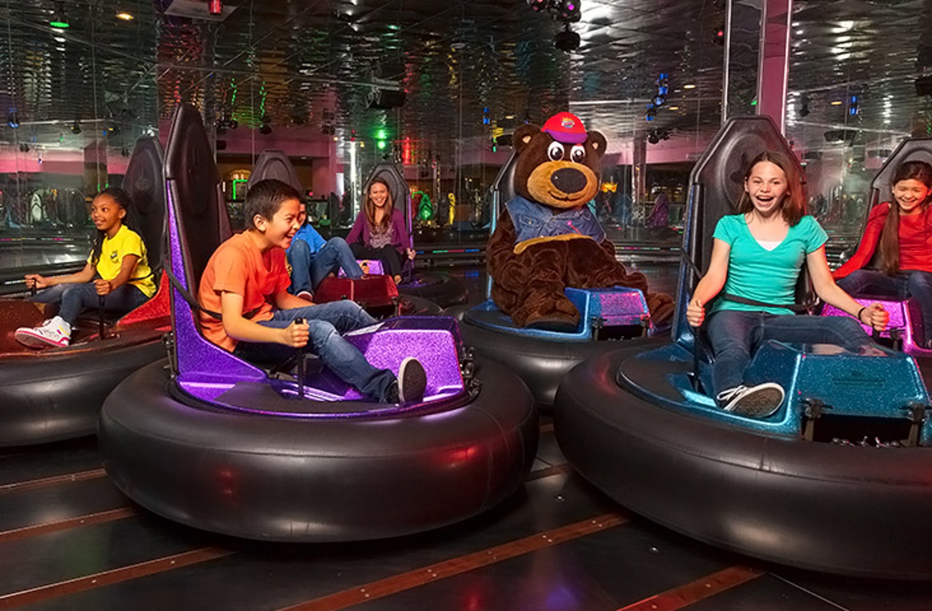 Johns Incredible Pizza Bumper Cars Image by Visit Buena Park
