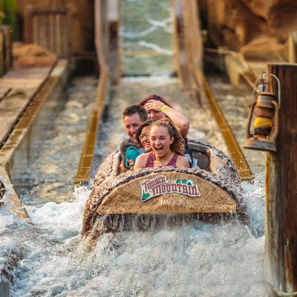 Knotts Berry Farm Timber Mountain Log Ride Image by Visit Buena Park