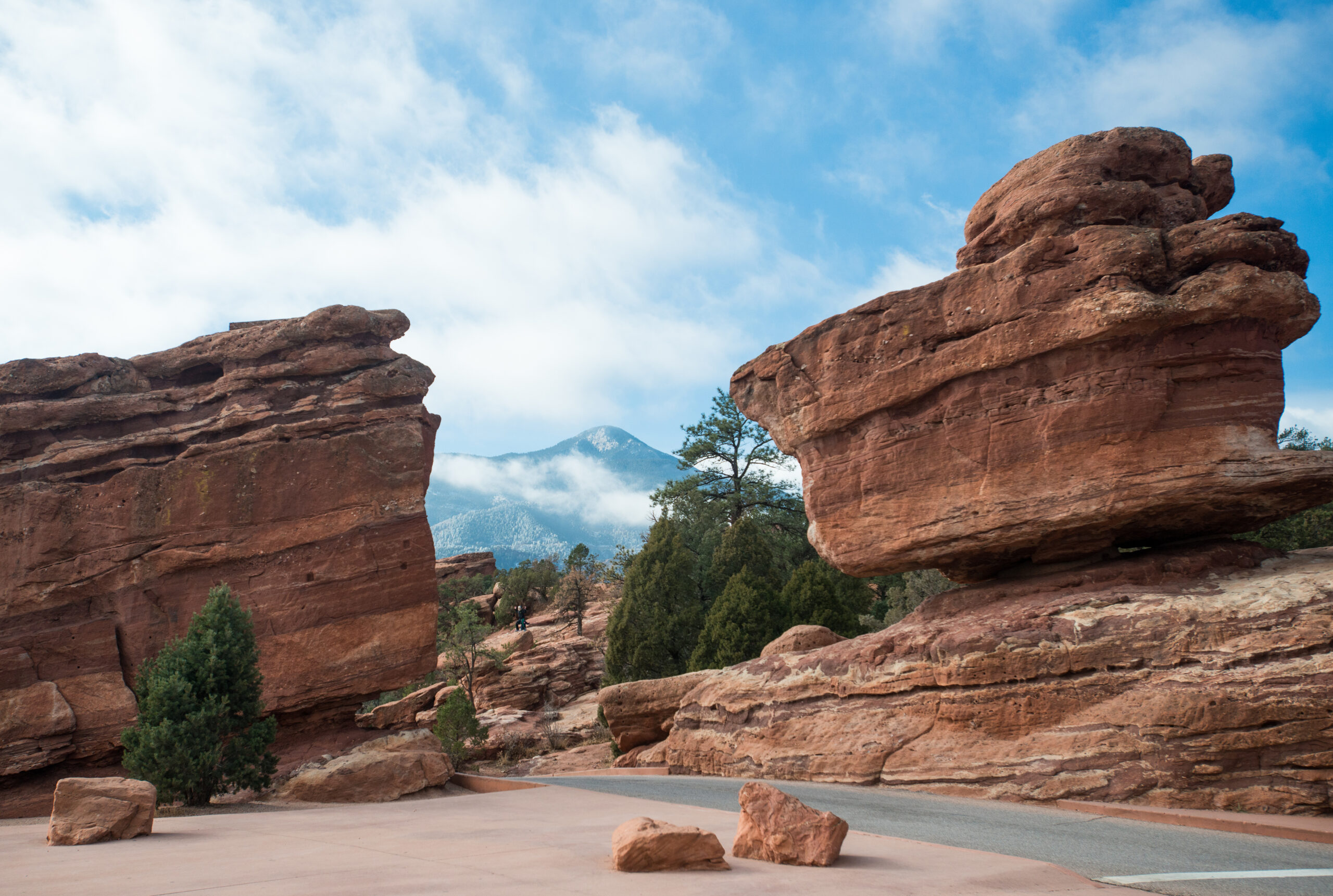 Balancing Rock in Garden of the Gods Colorado Springs CO Image Purchased from iStock 492509842 scaled