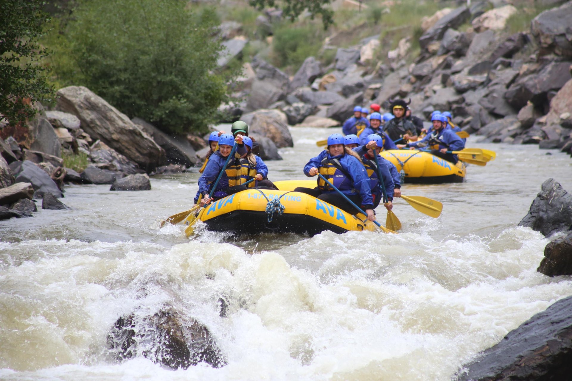 White Water Rafting Photo Courtesy of Visit Colorado Springs