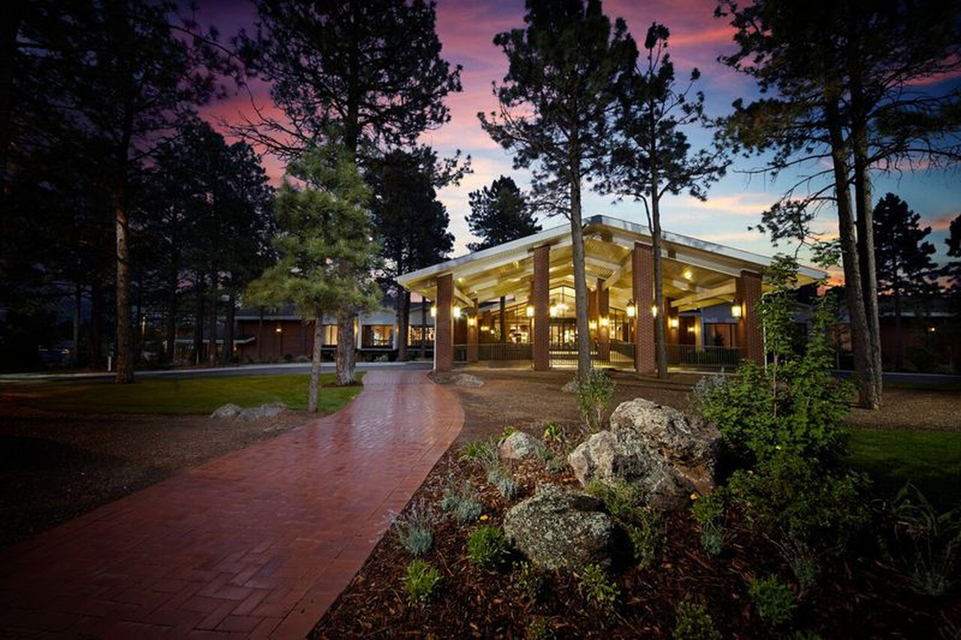 Little America Hotel Flagstaff Front Entrance Flagstaff AZ Image By Discover Flagstaff result
