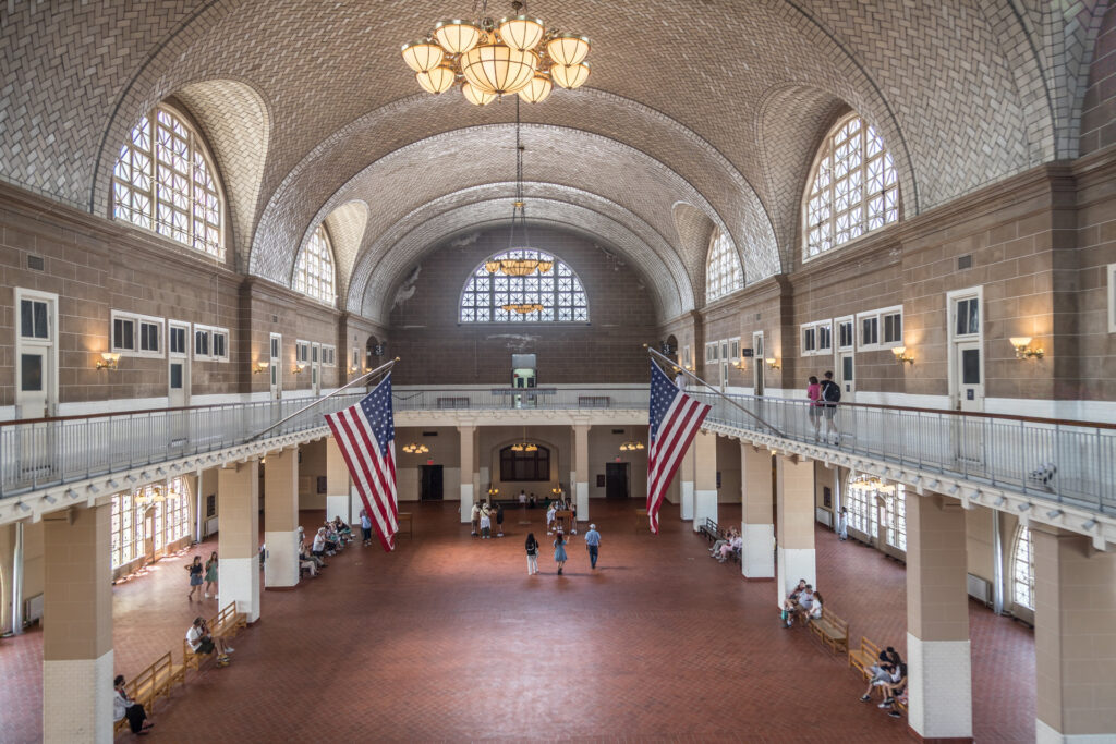 Ellis Island Image by Bernd Dittrich