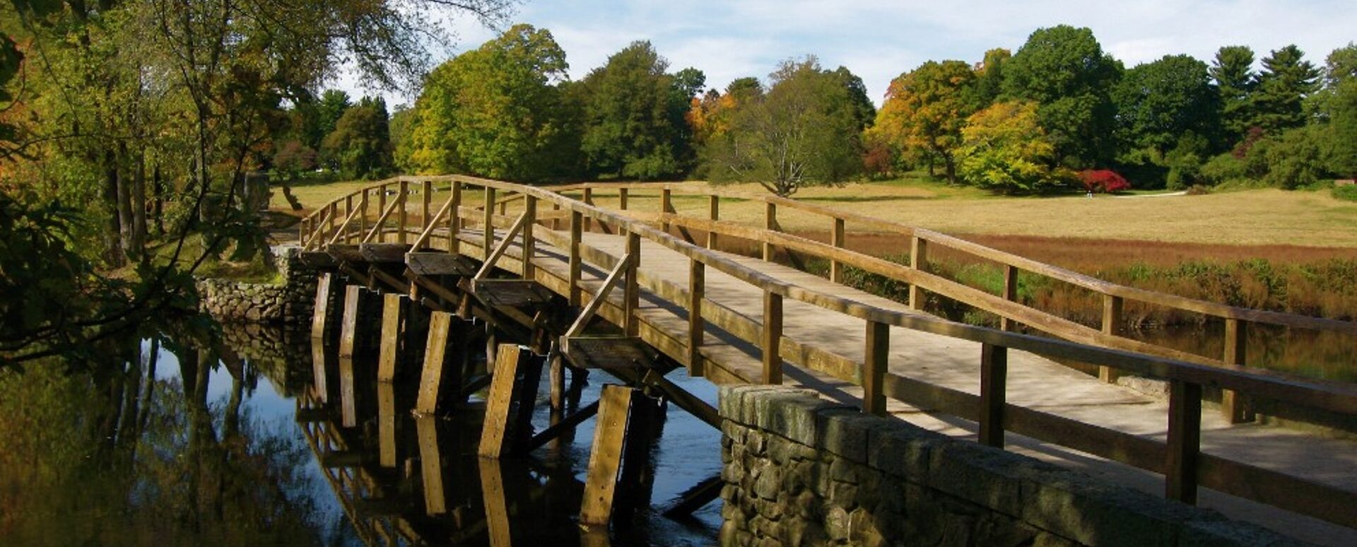 Old North Bridge Concord_Minute Man National Park a significant bridge in the past of Massachusetts