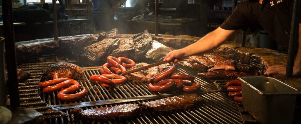 Slat Lick BBQ awesome huge Barbecue